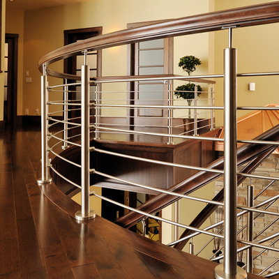 Rod Bar Steel Balcony Railings, ferrovia dell'interno della scala per il terrazzo della piattaforma dell'appartamento
