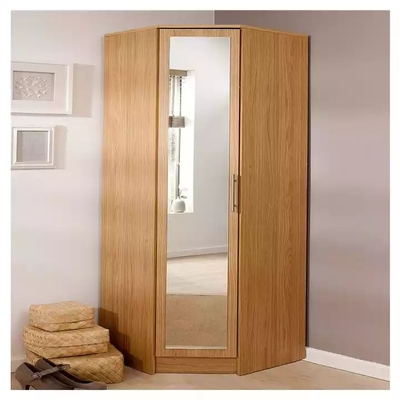 Guardaroba moderni di legno solidi della camera da letto, guardaroba su misura mobilia della camera da letto