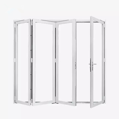 Scivolamento Bifold del patio di vetro di alluminio esteriore impermeabile della porta piegante di EPDM