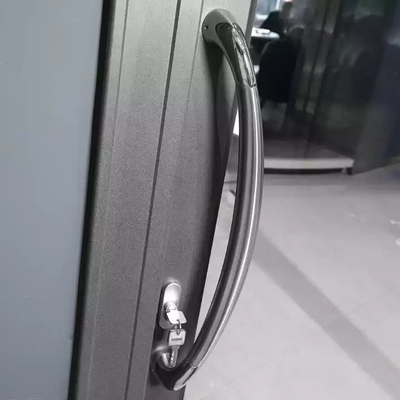 Portelli scorrevoli su misura del multi pannello moderno, porte di alluminio della struttura di vetro di carattere