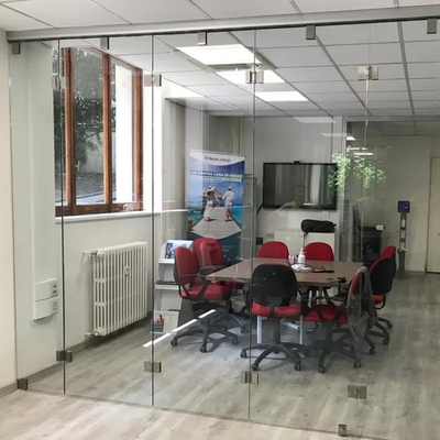 Porta di vetro piegante Frameless interna, stanza di Sun del balcone che fa scorrere porta Bifold