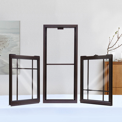 Doppio stile verticale scorrevole di Hung Sash Aluminum Up Down Windows