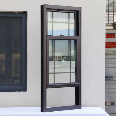 Doppio stile verticale scorrevole di Hung Sash Aluminum Up Down Windows