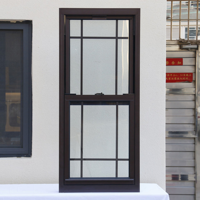 Doppio stile verticale scorrevole di Hung Sash Aluminum Up Down Windows
