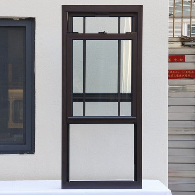 Doppio stile verticale scorrevole di Hung Sash Aluminum Up Down Windows