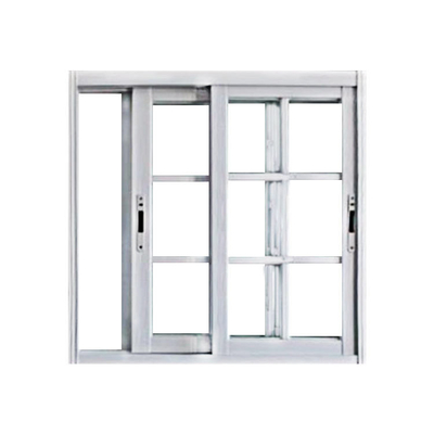 Progettazione scorrevole della griglia di Upvc su misura nuovo appartamento Windows ultima
