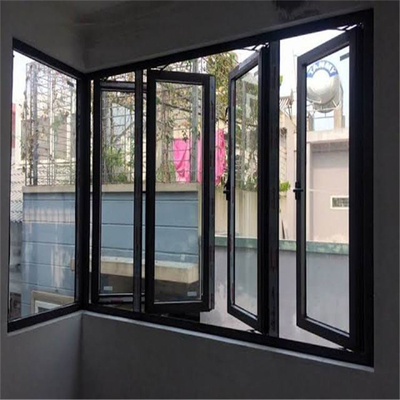 Il doppio ha lustrato la stoffa per tendine di alluminio moderna Windows ha personalizzato la dimensione
