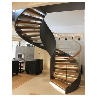 Personalizzi la piccola economia di spazio a spirale moderna di lusso della scala dell'interno