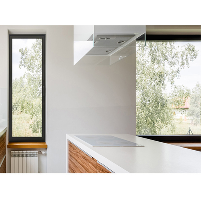 Spinga e tiri Windows scorrevole orizzontale di alluminio e le porte Reidential