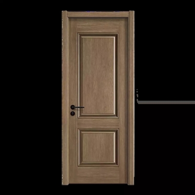 Porta interna di legno laminata tek della stanza della melammina del pannello del MDF per l'appartamento