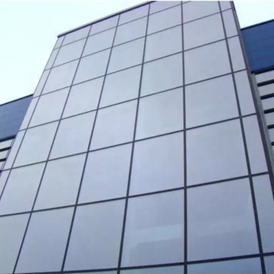 Rivestimento in alluminio Facciata continua in vetro doppio vetro Moderna impermeabile