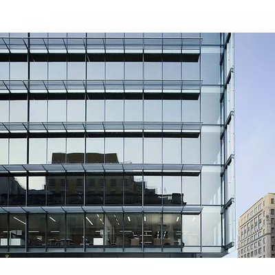Pannelli per facciate di edifici per facciate continue in doppio vetro con telaio in alluminio