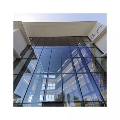 Rivestimento in alluminio Facciata in vetro Facciata continua con telaio nascosto 12A