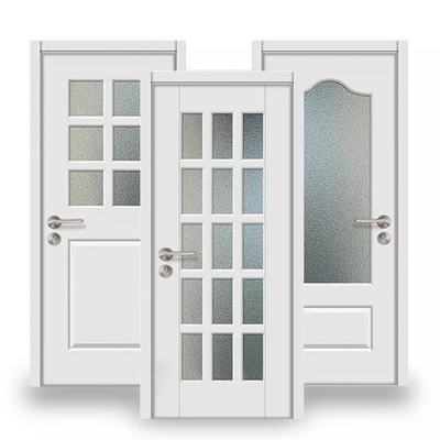 Isolamento acustico Interni moderni Vetro Porta in legno Compensato Design