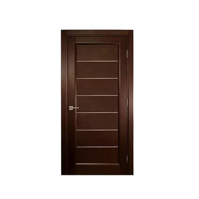 Porta di legno interna moderna di progettazione della stanza, porta di legno del MDF del CE