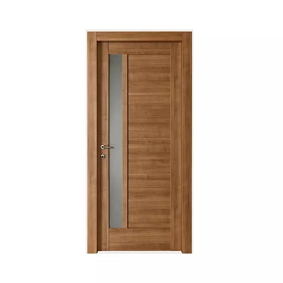 Porta di legno interna moderna di progettazione della stanza, porta di legno del MDF del CE