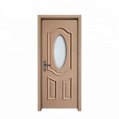 Porte interne della lacca della laminazione, porta di legno moderna di vetro impermeabile