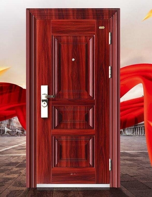 Porta del tubo principale del ferro dell'entrata, porte d'acciaio d'apertura laterali di sicurezza di progettazione