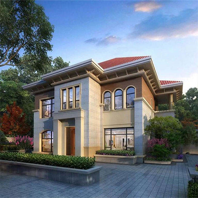 Metallo che costruisce la villa d'acciaio leggera prefabbricata sparsa dell'appartamento portatile di design industriale della Camera