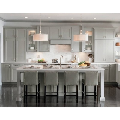 Aspetti per montare i Governi bianchi di legno solidi di Shaker Style Modular Wood Kitchen