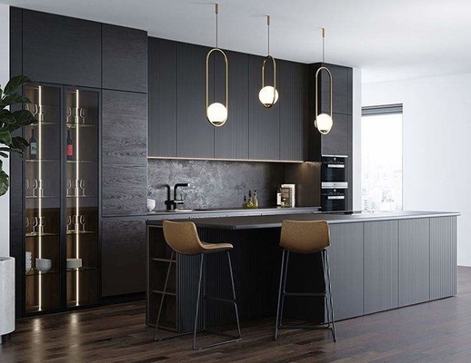 Armadietto europeo moderno fabbricante di stile laccare gli armadi da cucina modulari