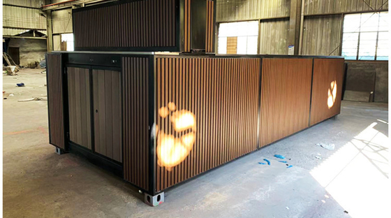 Prefabbricati di prezzo franco fabbrica di Tesia su misura colorano la piscina d'acciaio 40ft del container di 20ft