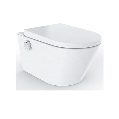 Facile installazione Sanitari Chiudi Sgabello Ciotola rotonda Colore bianco Riscaldamento WC