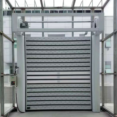Materiale ad alta velocità della lega di alluminio dell'otturatore del rullo e porta di pannello dura su misura di colore con l'isolamento della schiuma