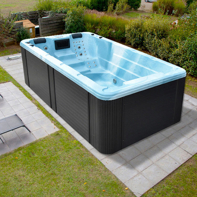 Estate Container Prefabbricato Piscina Massaggio Spa Esterno Con Il Miglior Godimento