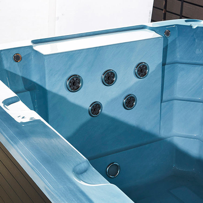 Estate Container Prefabbricato Piscina Massaggio Spa Esterno Con Il Miglior Godimento
