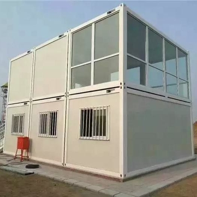 Case di contenitori prefabbricati pieghevoli estesi_40ft contenitori pieghevoli abitabili cabina contenitori pieghevoli