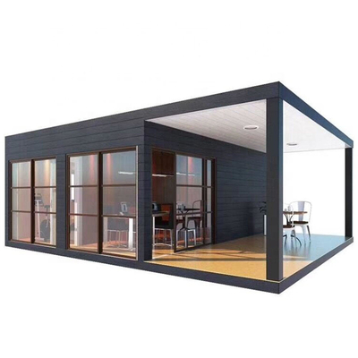 Luxury colore personalizzabile e vetro portabile 20ft 40ft prefabbricato piatta confezione contenitore casa con prezzo di fabbrica