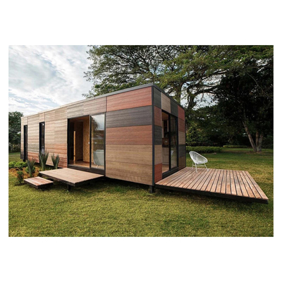 Luxury colore personalizzabile e vetro portabile 20ft 40ft prefabbricato piatta confezione contenitore casa con prezzo di fabbrica