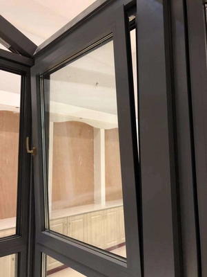 Finestre e porte a doppio vetro Fabbricante telaio in alluminio