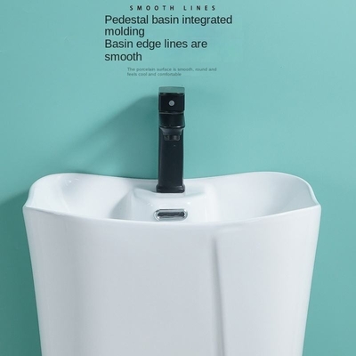 Prezzo all'ingrosso Prodotti igienici moderni Liberi Bagno bianco in ceramica Bagno lavandino