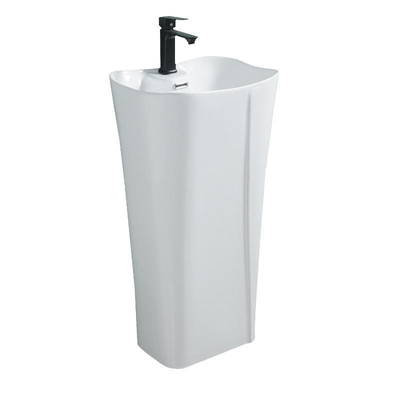 Prezzo all'ingrosso Prodotti igienici moderni Liberi Bagno bianco in ceramica Bagno lavandino