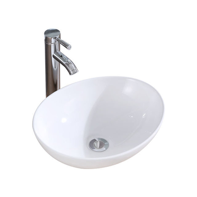 Scavo per recipienti bianchi Tavolo superiore Bagno Servizi igienici in ceramica Art Lavatorio