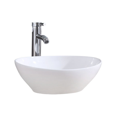 Scavo per recipienti bianchi Tavolo superiore Bagno Servizi igienici in ceramica Art Lavatorio