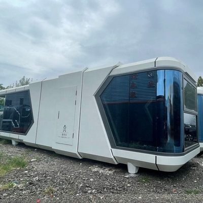 Vendita a caldo Cabina arredata Case villa Casa 40ft Container House White Capusal Office Pod