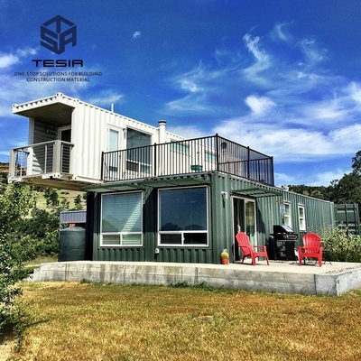 Casa di contenitori in acciaio leggero