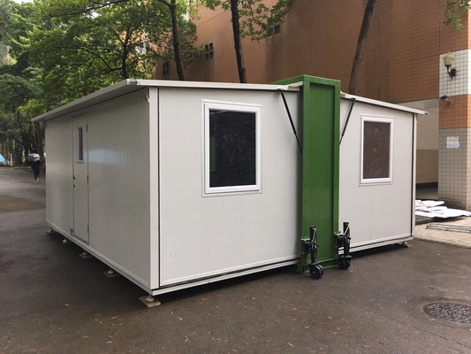 Case prefabbricate in stile australiano con contenitore espandibile
