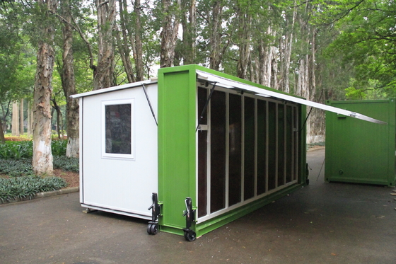 Case prefabbricate in stile australiano con contenitore espandibile