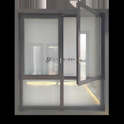 Doppi vetri resistente agli urti di alluminio di Windows della stoffa per tendine GB/T8814