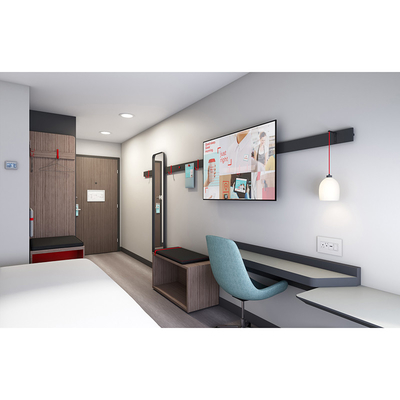 La mobilia di lusso della camera da letto di ospite mette re Size Bed Sets dell'hotel