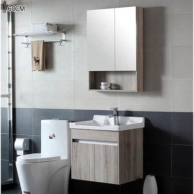 Governo di vanità del bagno dell'hotel del compensato di 60*45*45cm con le macchine per colata continua