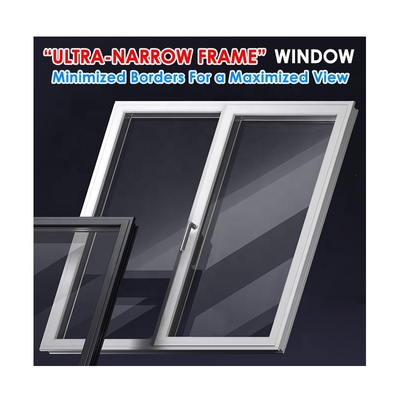 Il doppio di alluminio rotto del balcone ha lustrato termicamente il rivestimento della polvere di Windows