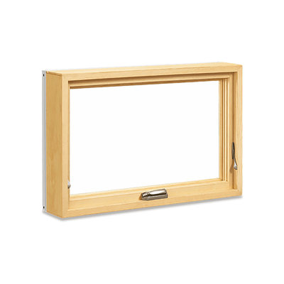 Tenda di alluminio lustrata doppio Windows di minimalismo per il seminterrato