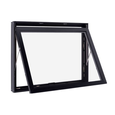 Tenda di alluminio lustrata doppio Windows di minimalismo per il seminterrato