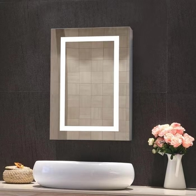 L'hotel ha messo il Governo di medicina astuto del bagno del LED con lo specchio