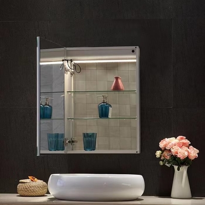 L'hotel ha messo il Governo di medicina astuto del bagno del LED con lo specchio
